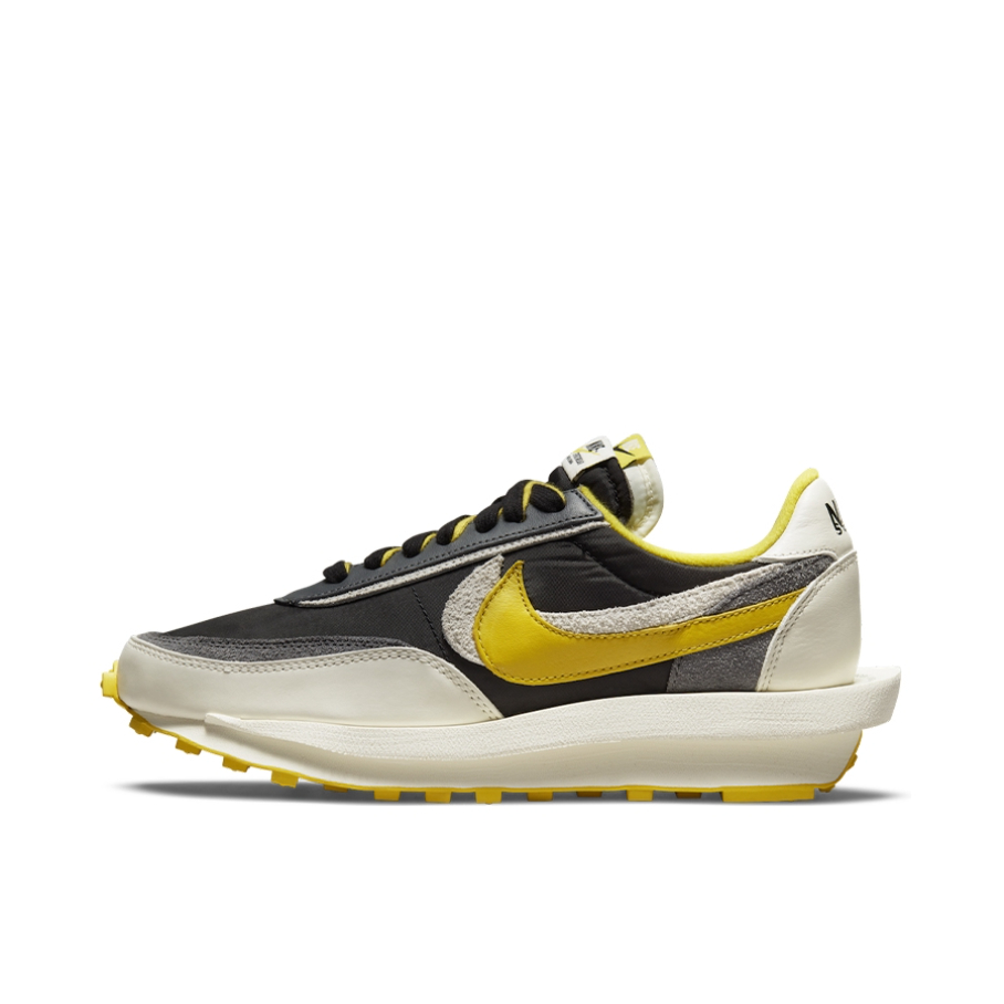 推荐商品：Nike sacai联名 LDWaffle 运动休闲鞋 华夫鞋 舒适轻便轻质减震复古 Sacai联名/黑色/深灰/黄色