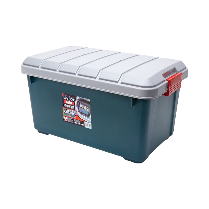 推荐商品：IRIS/爱丽思 塑料 两侧提手 露营 收纳筐收纳箱