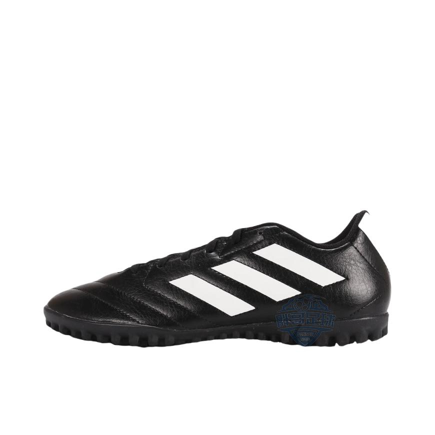 推荐商品：adidas Goletto VII TF 入门 胶质碎钉 人造草地 圆头 训练 足球鞋 Black White 黑白