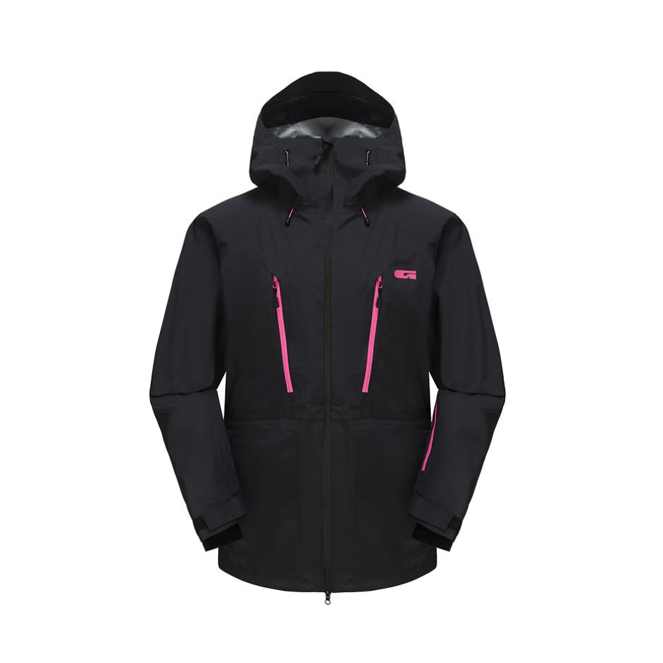 推荐商品：Gainax 防风防水透气分体滑雪服 GN243APJ4053 烟墨黑