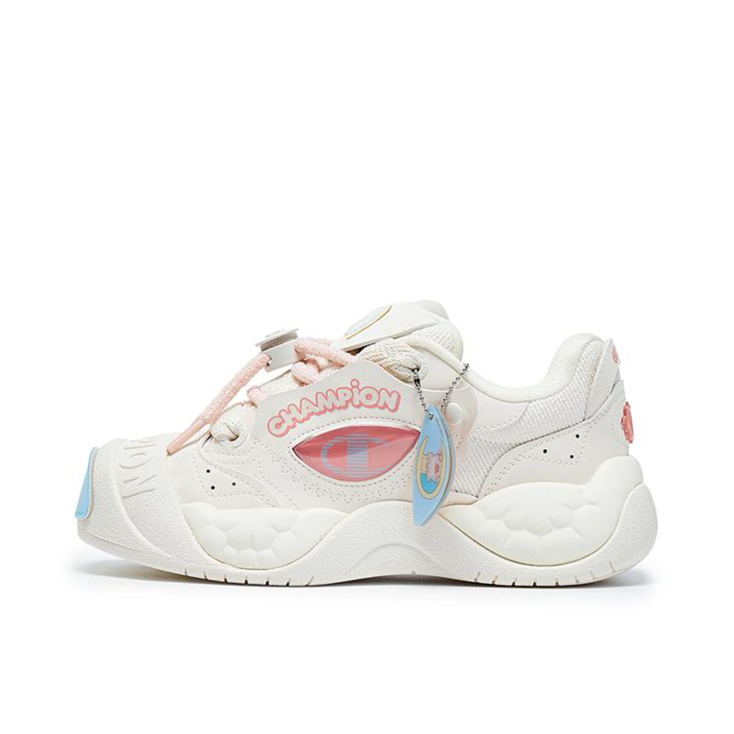 推荐商品：Champion/冠军 ULTRA SKATE 板鞋 厚底舒适透气 女款/奶白色