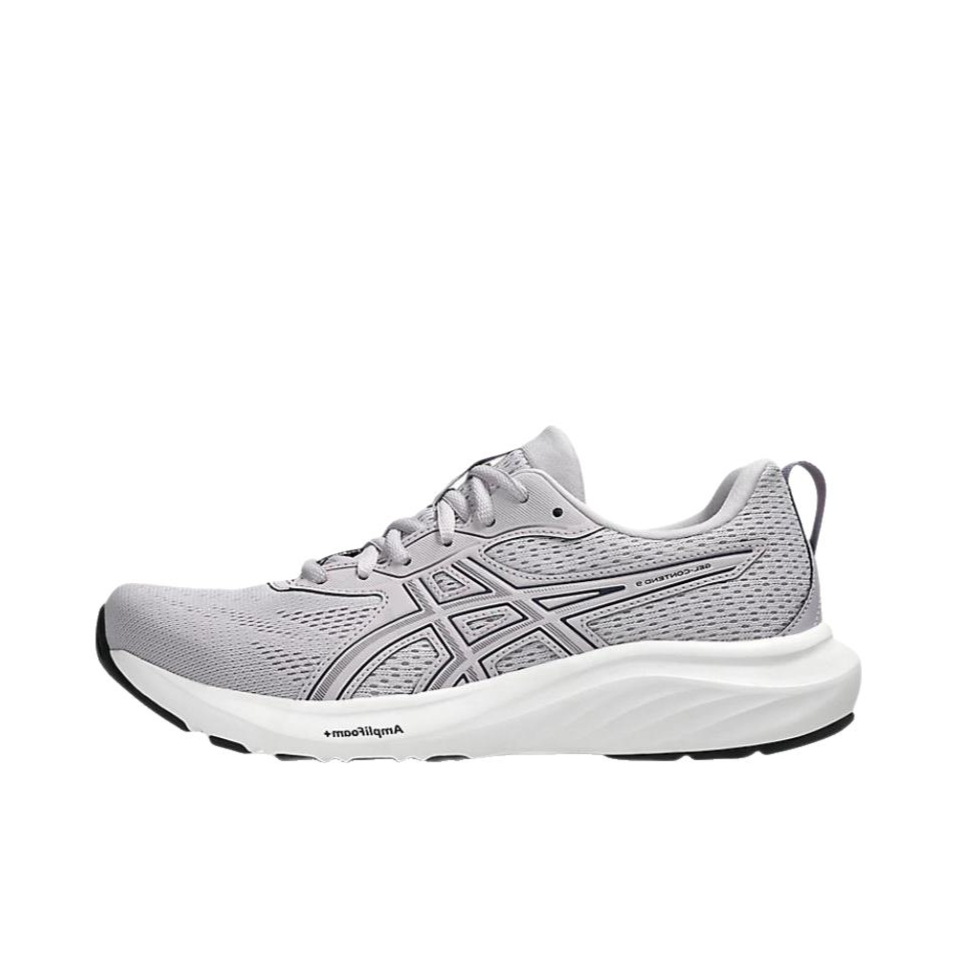 推荐商品：Asics/亚瑟士 Gel-Contend 9 跑鞋 网面透气舒适缓震轻便缓冲轻量回弹支撑系带百搭圆头贴合 D宽/灰色