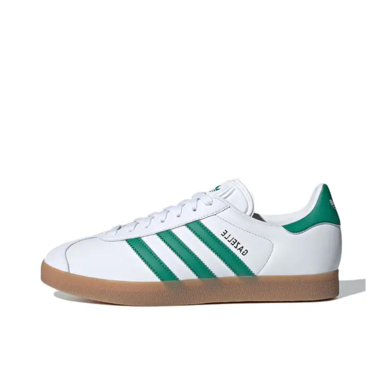推荐商品：adidas Originals Gazelle T头鞋 德训鞋 板鞋 轻便复古薄底舒适百搭减震耐磨贴合圆头 白色/深绿色/棕色 