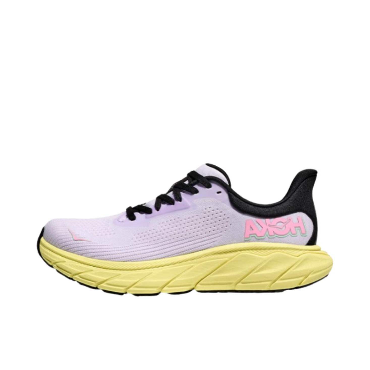 推荐商品：HOKA ONE ONE Arahi 7 舒适缓震 防滑耐磨 稳定支撑 织物 户外 跑鞋 女款/星光紫/柚子色