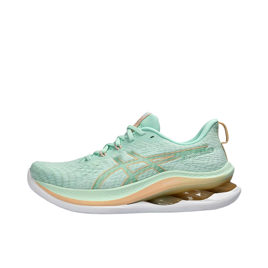 推荐商品：Asics/亚瑟士 Gel-Kinsei Max 跑鞋 防滑耐磨缓震回弹舒适轻便网面透气轻量支撑简约百搭马拉松长跑 蓝绿色