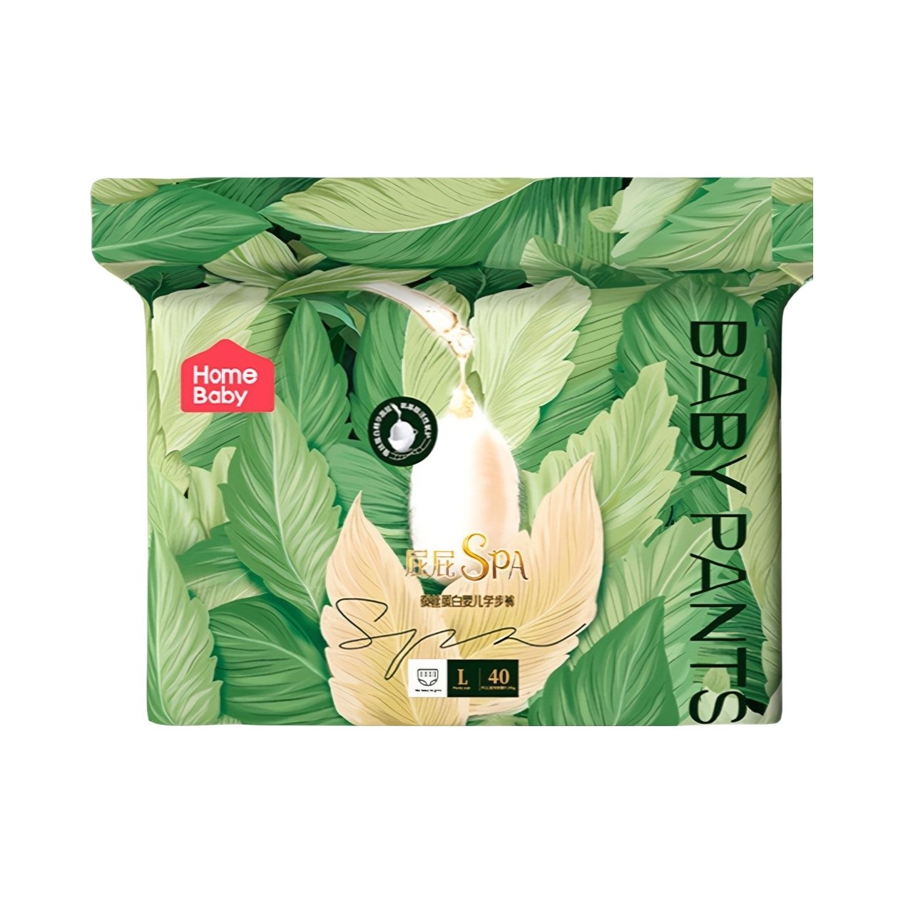 推荐商品：家得宝 蚕丝蛋白系列拉拉裤L码 尿不湿医护级