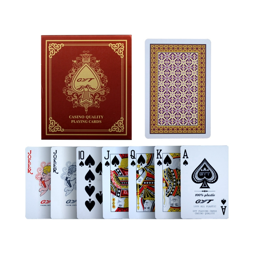 推荐商品：金艺 防折加厚 塑料 PVC 扑克