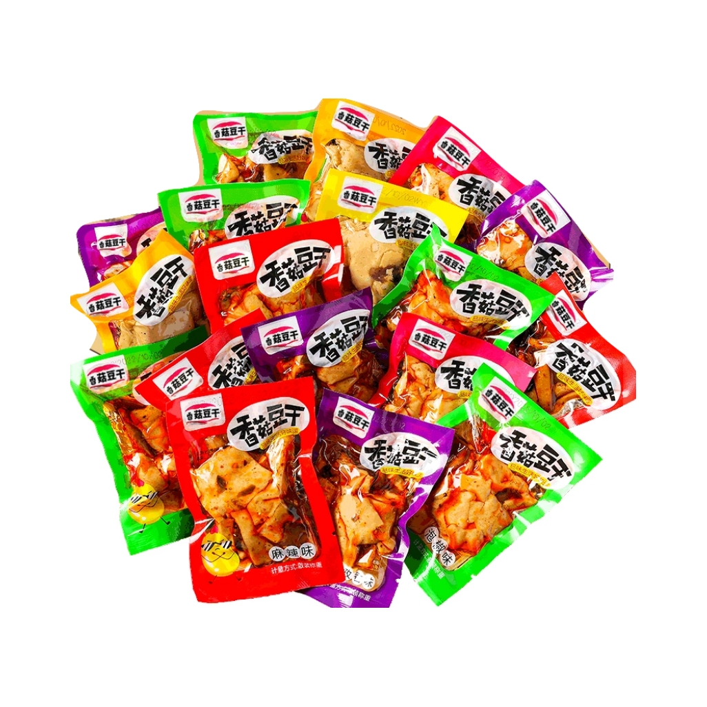 推荐商品：兆尚客 香菇豆干 混合口味组合 散装