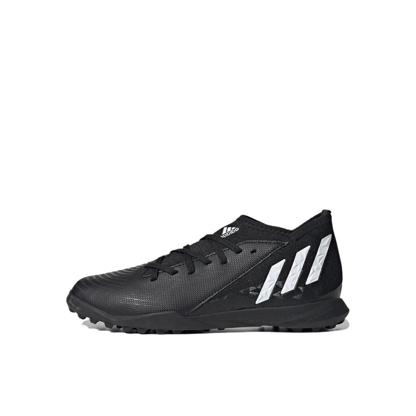 推荐商品：adidas Predator Edge.3 TF 人造草坪 防滑耐磨 轻便 碎钉 运动 童鞋 小童/黑色/白色