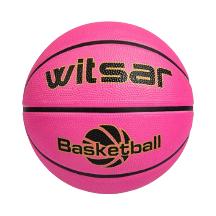 推荐商品：WITSAR 训练娱乐 比赛用球 合成橡胶篮球