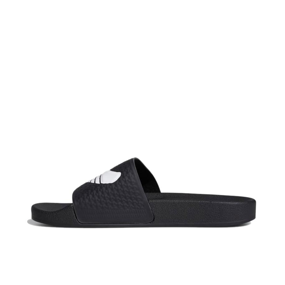 推荐商品：adidas Originals Shmoofoil Slides 轻便舒适 防滑耐磨 沙滩 百搭 一字 拖鞋 黑色/白色