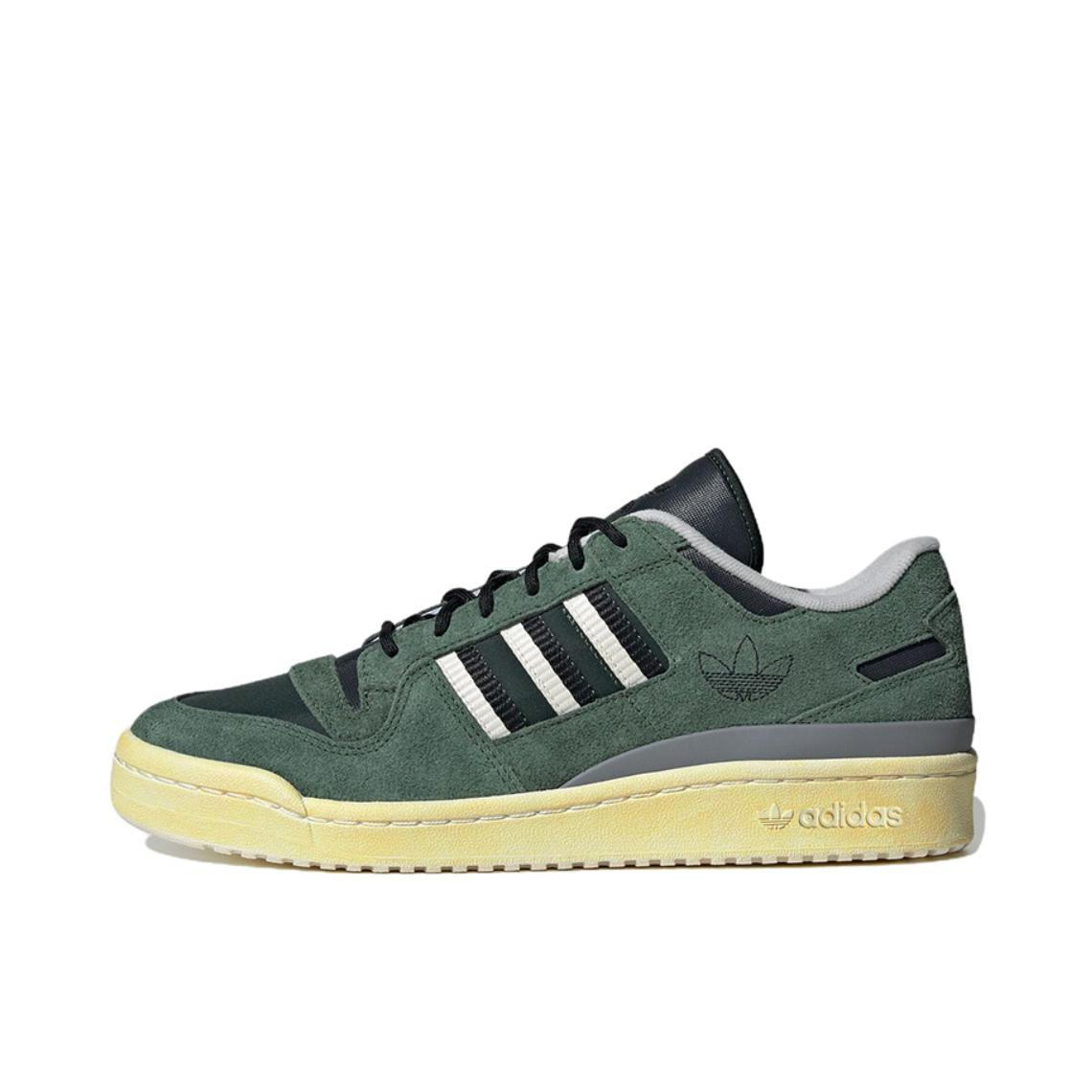 推荐商品：adidas originals Forum 84 板鞋 复古轻便防滑贴合篮球风 深绿色