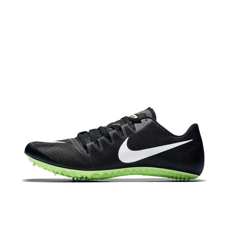 推荐商品：【苏炳添同款】 Nike Zoom Ja Fly 3 跑鞋 碳板田径竞速短跑防滑耐磨舒适减震包裹性织物马拉松 Black Blue White 黑绿