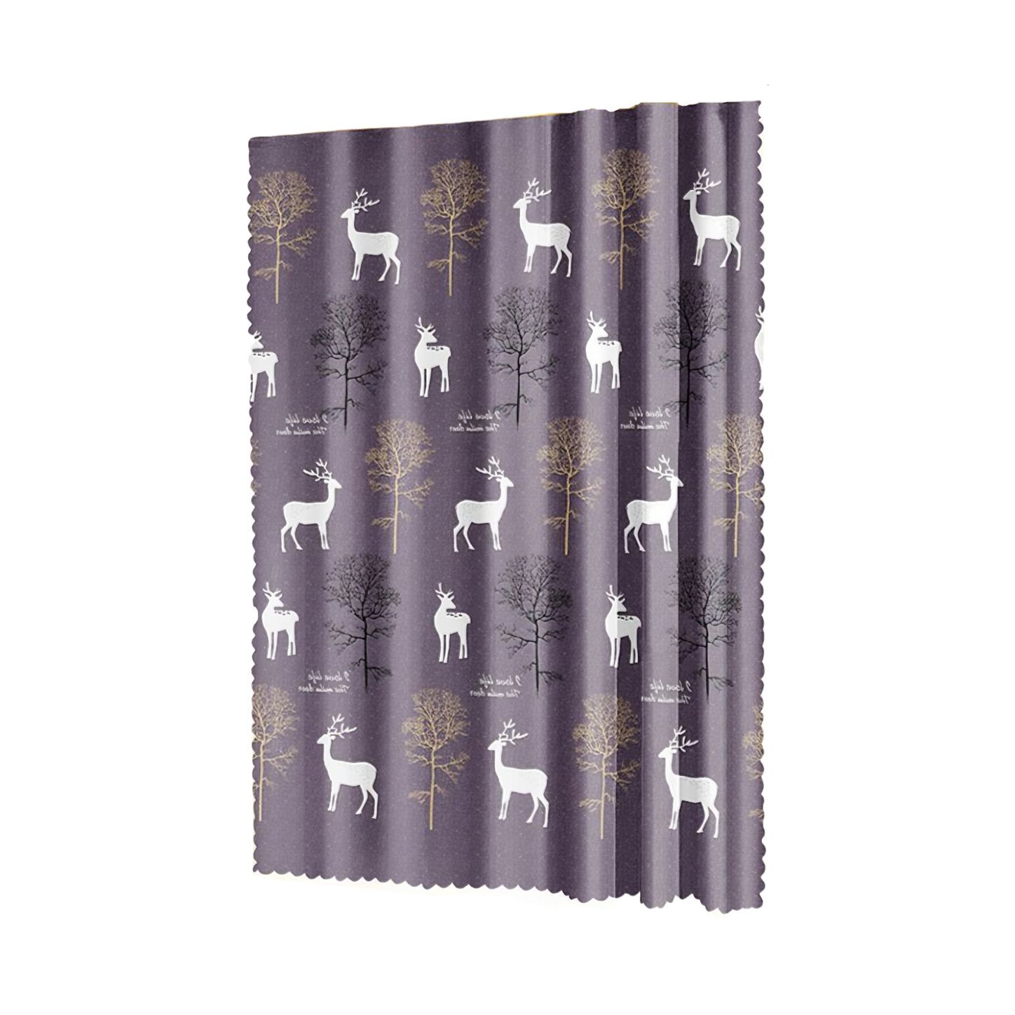 推荐商品：帘画园 扣环款 遮光度50% 简易窗帘