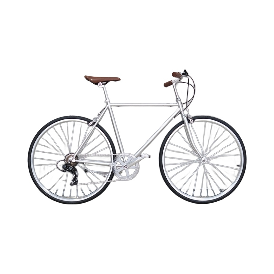 推荐商品：卡勒 KR202 复古 高碳钢 轻便 通勤 多速别 城市自行车