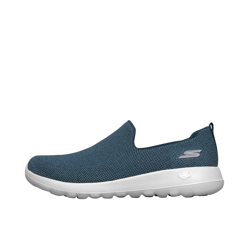 推荐商品：Skechers/斯凯奇 Go Walk Max 防滑耐磨 网面透气 舒适轻便 缓震软底 简约百搭 复古 运动休闲鞋 海军蓝色/灰绿色