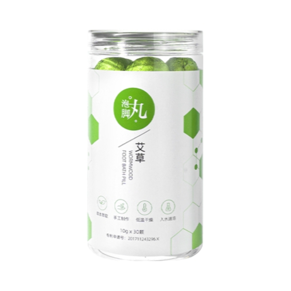 推荐商品：龙源 艾草泡脚丸 去湿气去寒助睡眠老姜泡脚球