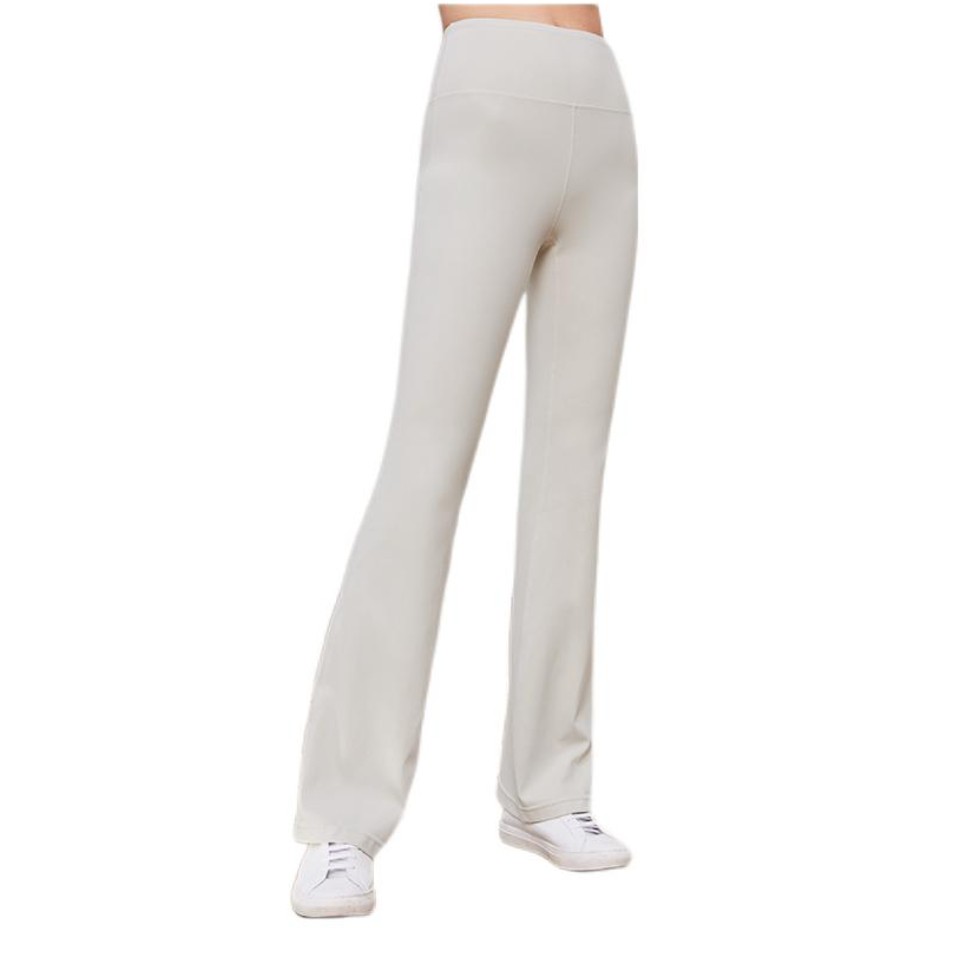 推荐商品：fashionyoga/凡圣瑜伽 纯色亲肤棉质瑜伽长裤 女装 FC12908JC 全长/奶咖白