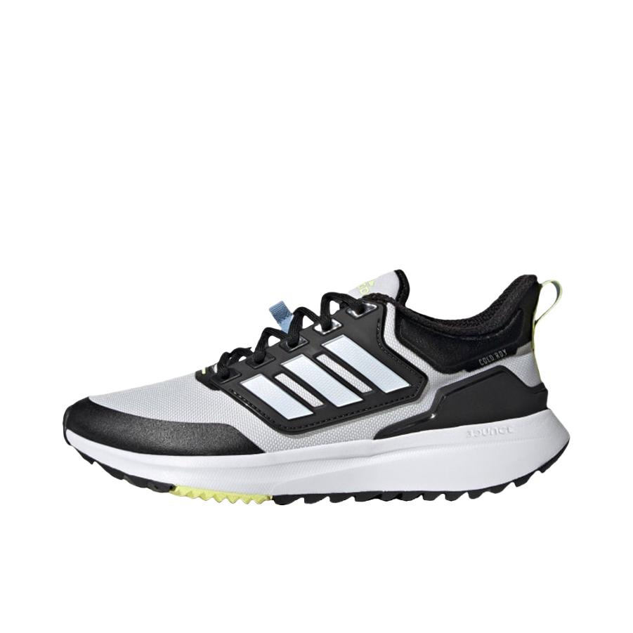 推荐商品：adidas EQ21 Run 跑鞋 减震防滑耐磨透气网面随心畅跑稳定轻质包裹性 灰色/黑色/白色