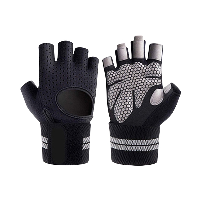 推荐商品：悦步 半指防滑 防起茧 健身手套 YB-SYQST101
