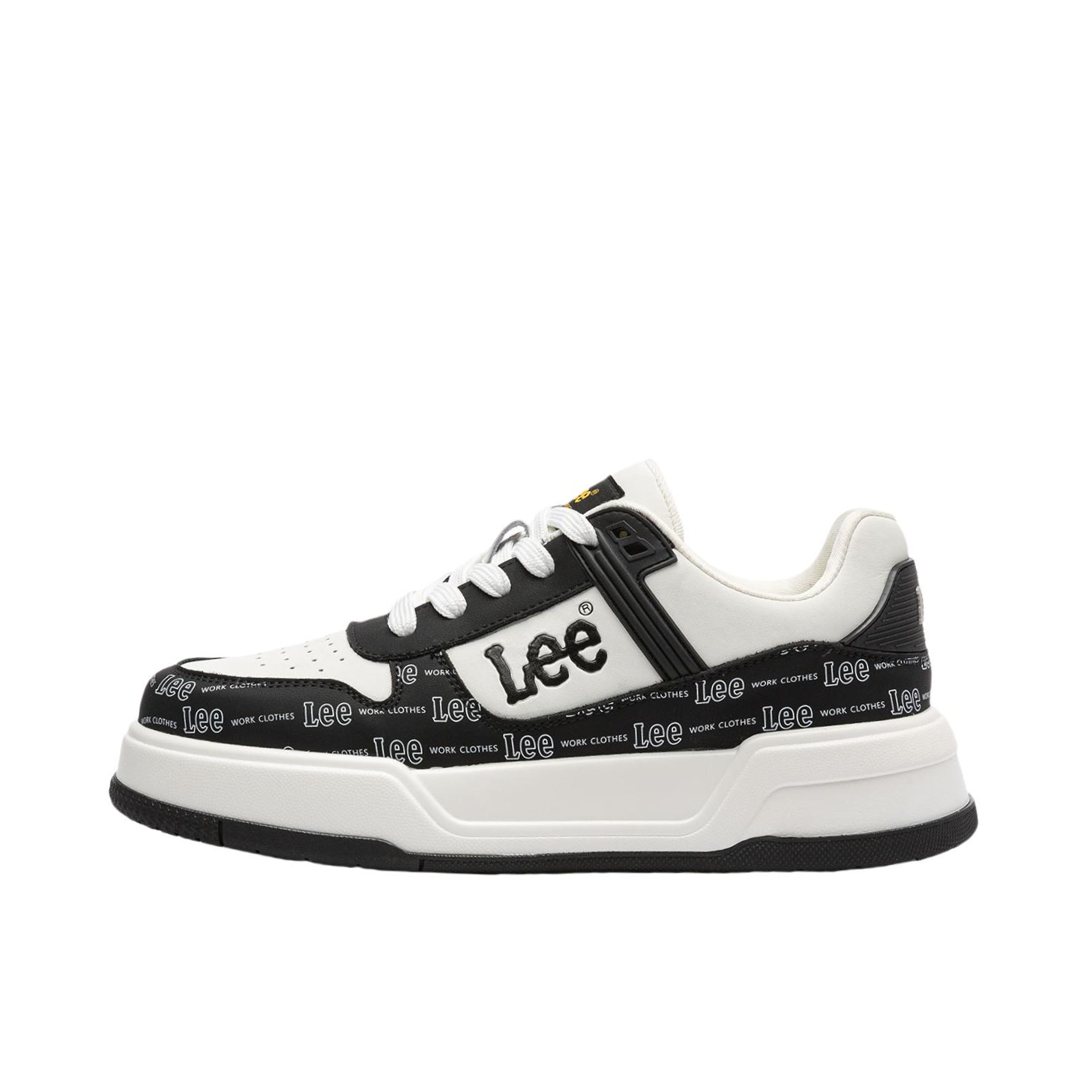 推荐商品：Lee Modern 板鞋 厚底耐磨低帮 L251UB276 黑色