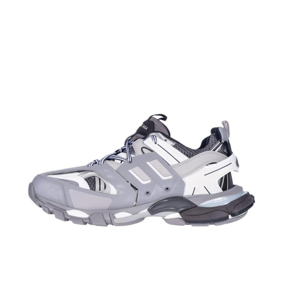 推荐商品：Balenciaga 巴黎世家 Track 1.0系列 轻便 时尚 包裹性 织物 休闲运动鞋 老爹鞋 白色 /灰色