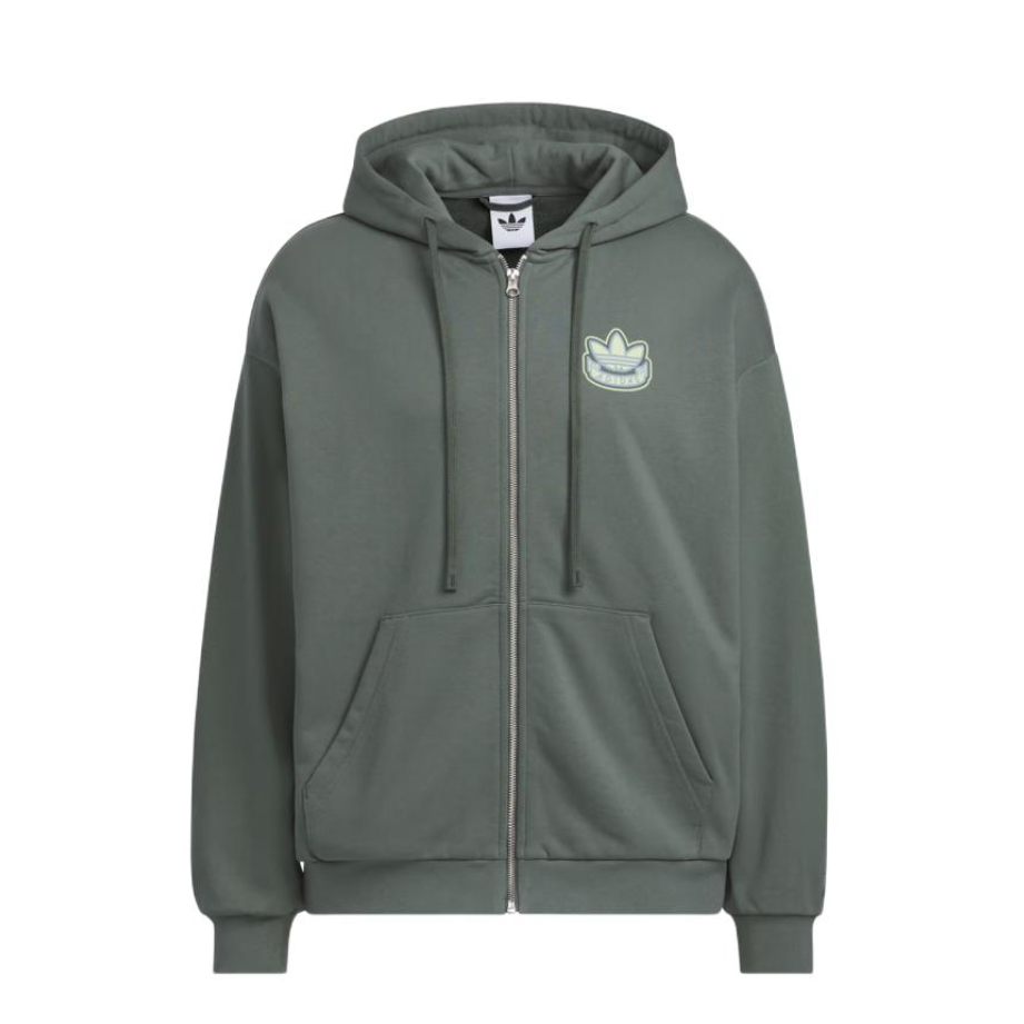 adidas Originals/三叶草 保暖耐穿防风连帽长袖卫衣 KG8509 KG8507 KG8510 KG8506 常春藤绿
