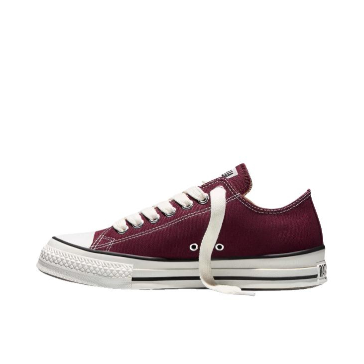 推荐商品：Converse/匡威 Chuck Taylor All Star 帆布鞋 常青款轻便防滑耐磨百搭复古圆头减震贴合高帮 低帮/酒红色