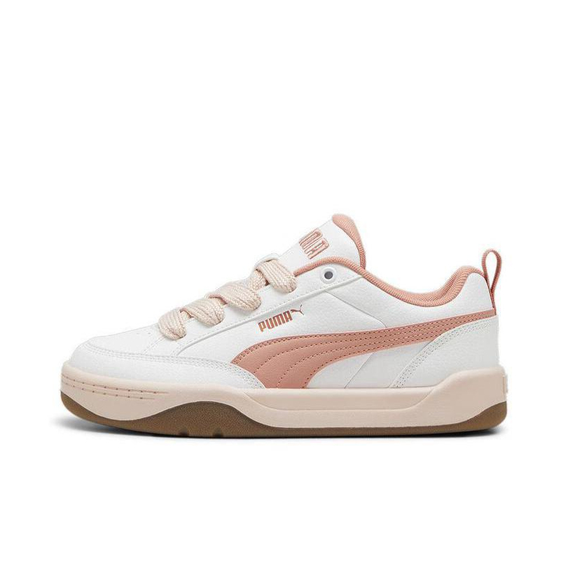 推荐商品：Puma/彪马 Park Lifestyle 板鞋 舒适减震防滑耐磨低帮胶底复古百搭增高 女款/白色