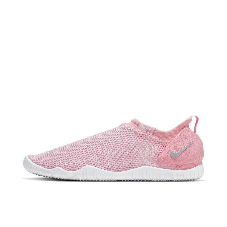 推荐商品：Nike Aqua Sock 360 运动休闲鞋 透气简约潮流防滑耐磨 Pink/Sliver 大童/粉银