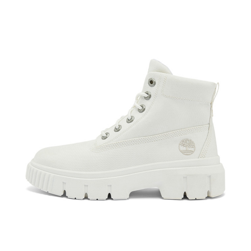 推荐商品：Timberland/添柏岚 户外 防水轻便 防滑舒适 休闲耐磨 马丁靴 A2JGD 白色