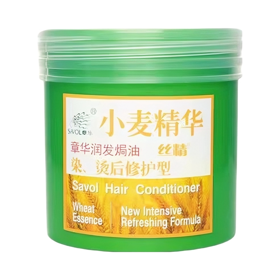 推荐商品：章华 小麦精华焗油膏发膜 烫染修护型润发柔顺