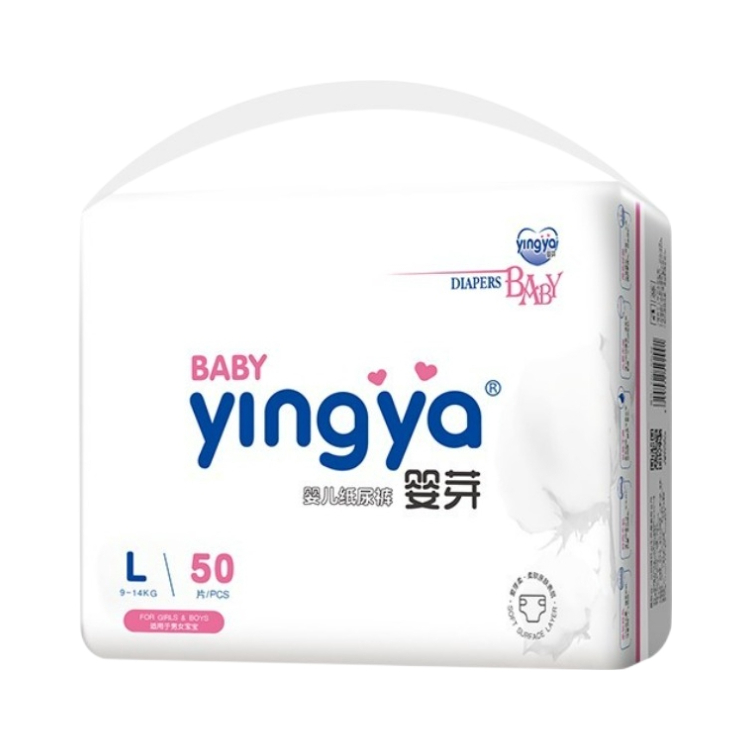 推荐商品：婴芽 超薄干爽系列 纸尿裤L码 尿不湿透气棉柔绵柔医护级认证医护学步新生婴儿全包臀医护级
