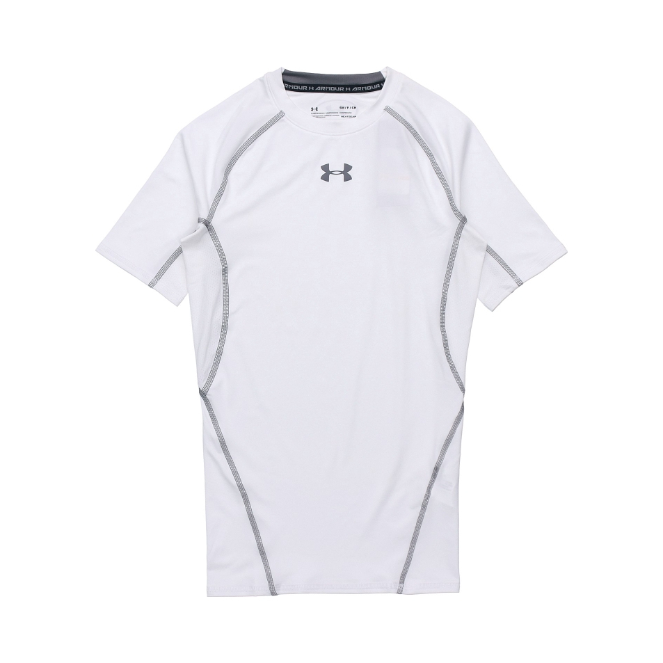 【邢昭林同款】Under Armour 训练健身透气弹性吸湿排汗短袖打底紧身衣 男女同款 1257468