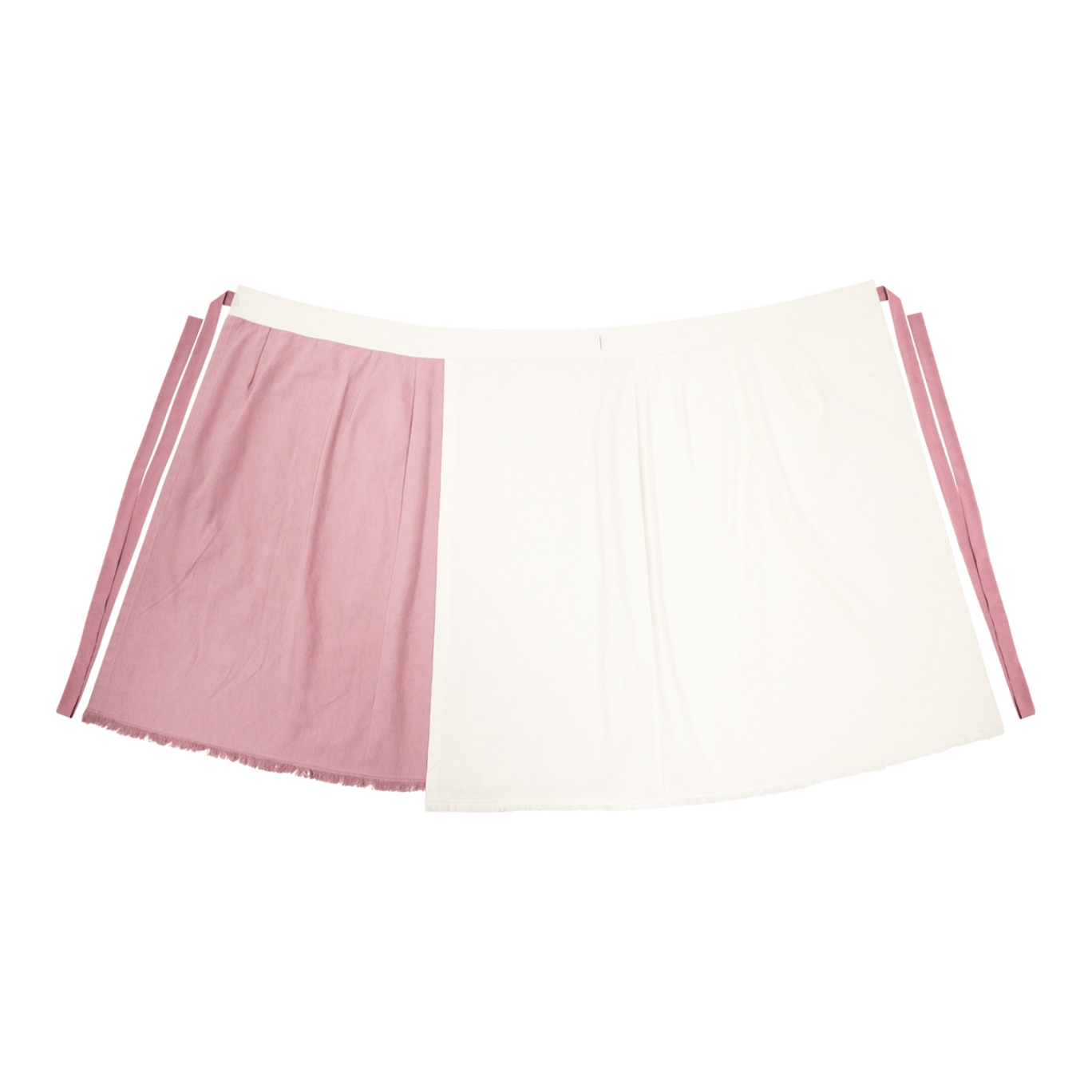 推荐商品：七月夕 青瓷语 国风绣花马甲条纹衬衫牛仔旋裙汉服 女装 粉/旋裙