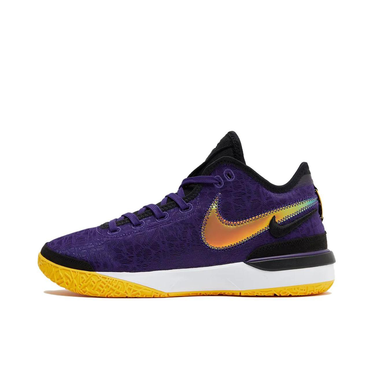 推荐商品：Nike Zoom LeBron NXXT Gen布朗尼一代 篮球鞋 抗扭缓震防滑耐磨透气回弹包裹性训练实战 国内版/湖人紫