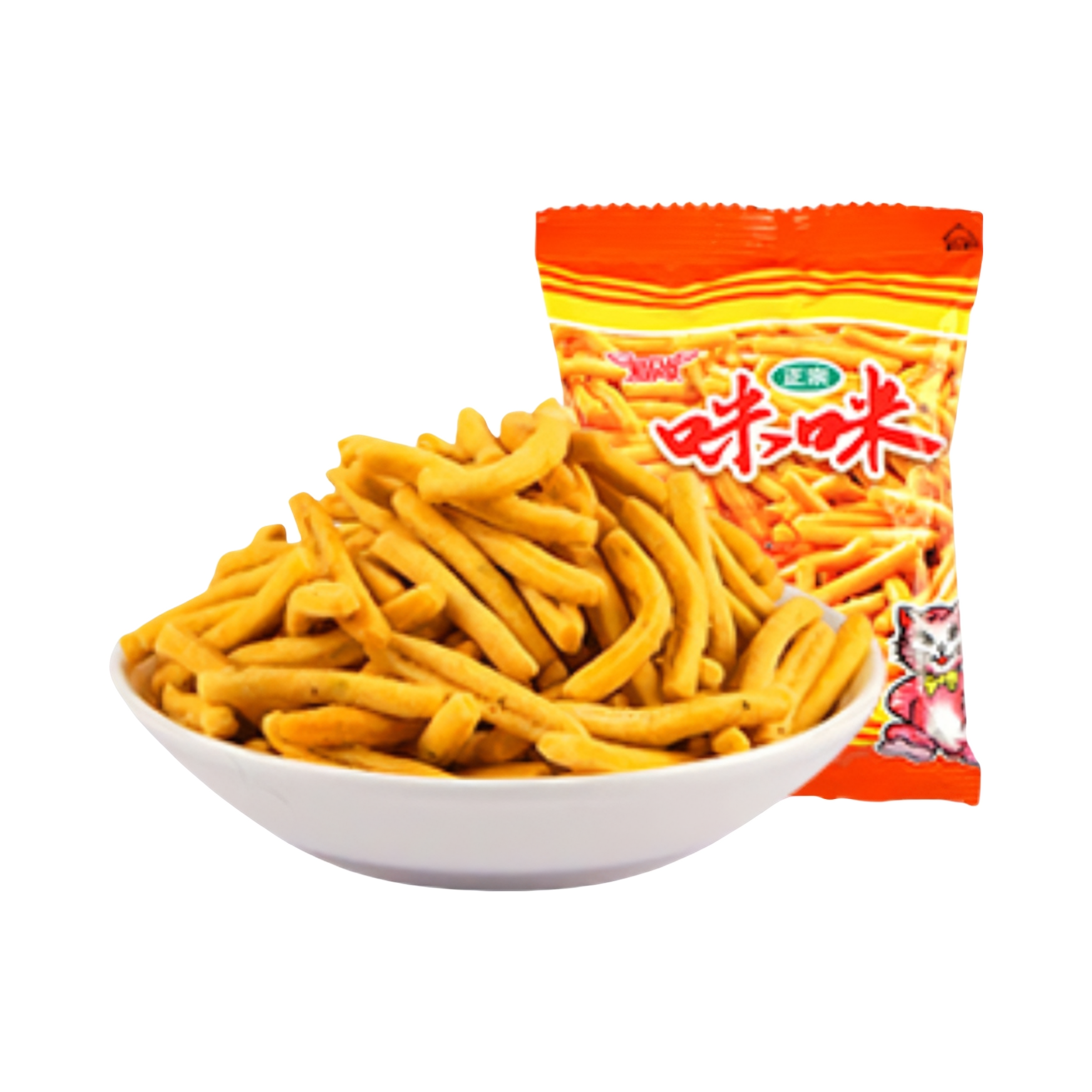 推荐商品：咪咪 虾条蟹味粒 10g 袋装 解馋 虾味