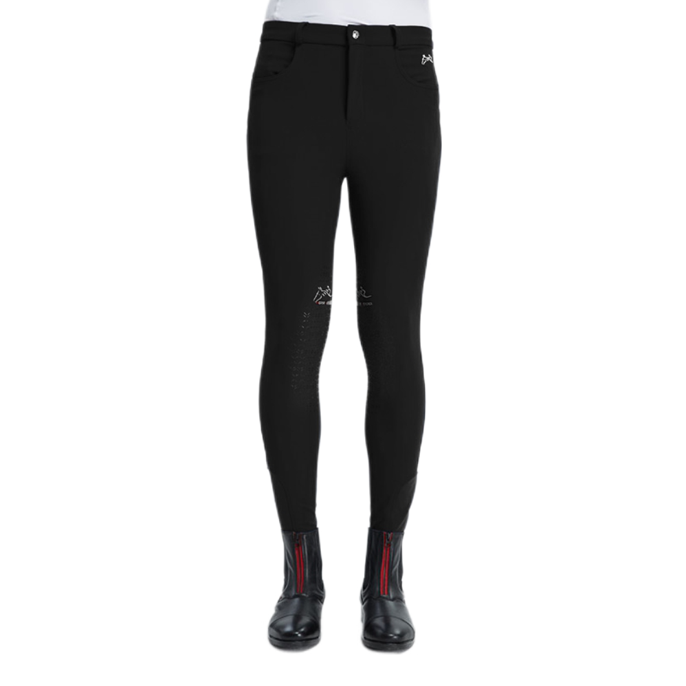 推荐商品：horseleader 专业比赛考级马术装备骑马运动长裤 MKH8105 黑 