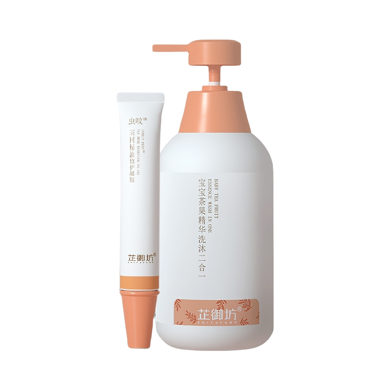 推荐商品：芷御坊 宝宝茶果精华洗浴护肤套装全身可用