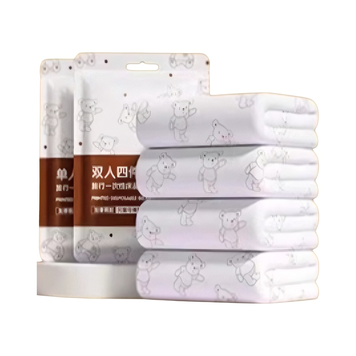 推荐商品：科蔻思帝 SMMS无纺布 印花款 便携隔脏一次性床品 旅行出差一次性床单被罩