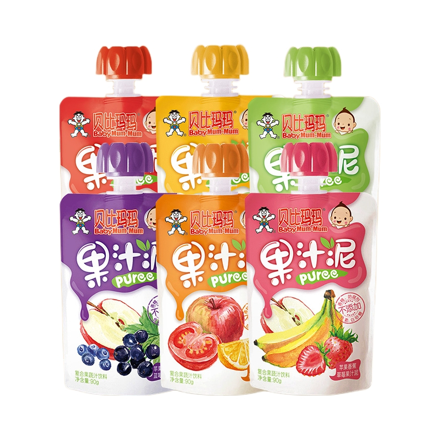 推荐商品：贝比玛玛 婴幼儿辅食果汁泥