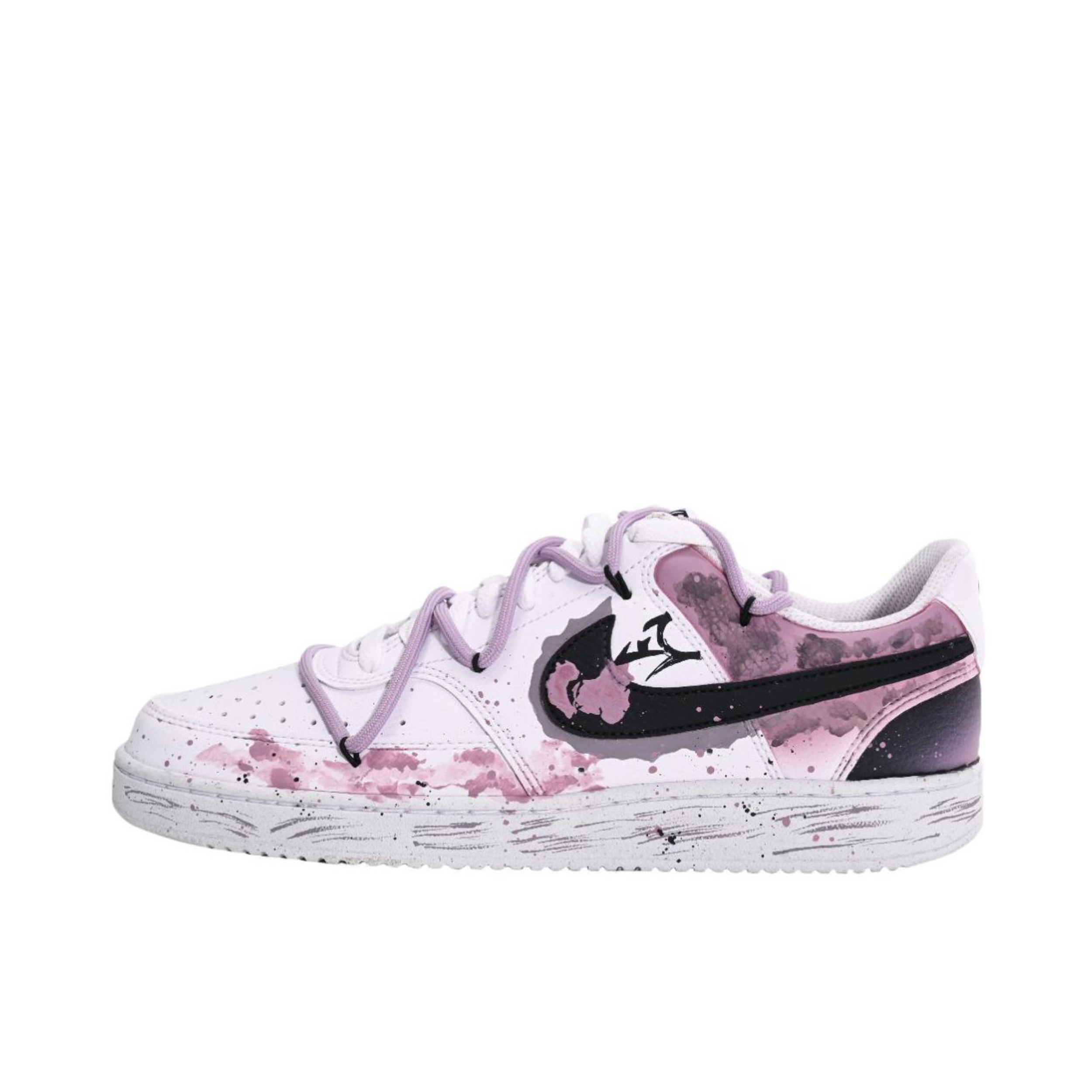 推荐商品：【定制球鞋】 Nike Court Vision 1 板鞋 防水美式简约防滑减震复古 男款/紫陌行