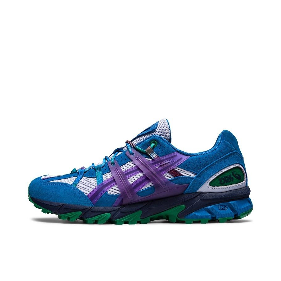 推荐商品：Asics/亚瑟士 Gel-Sonoma 15-50 跑鞋 舒适缓震轻便透气合成革经典复古时尚百搭织物回弹 Blue A.P.C联名/蓝/紫/灰