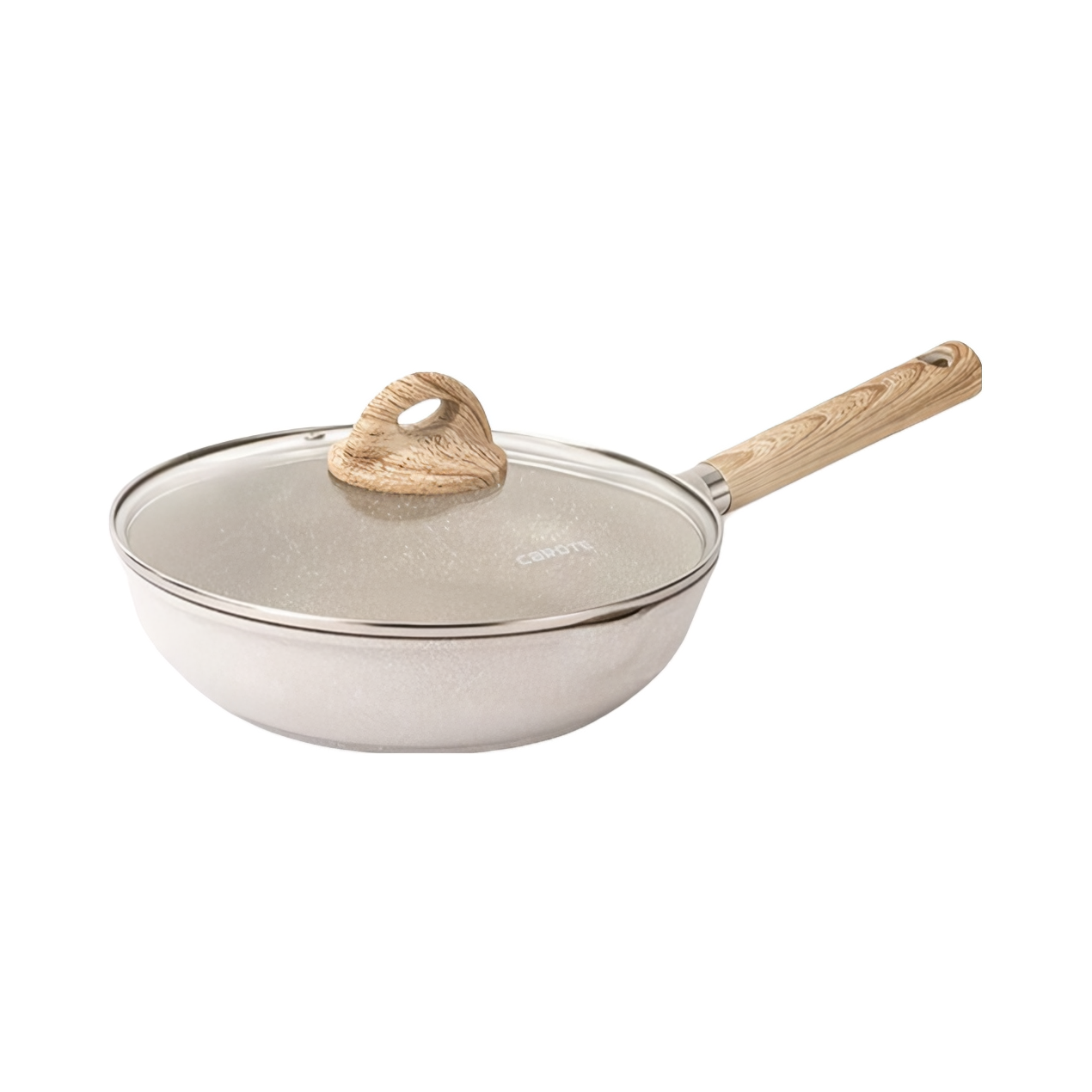 推荐商品：CAROTE/卡罗特 Cosy 燃磁通用款 麦饭石 不沾 深煎锅