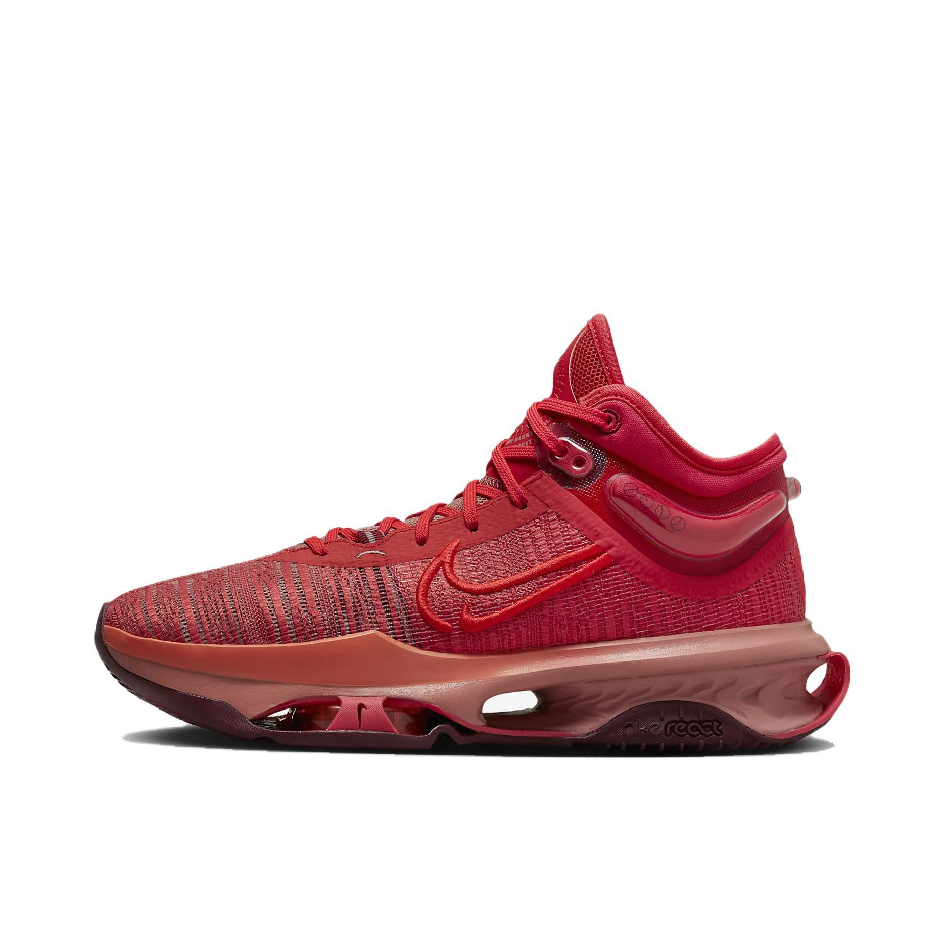 推荐商品：Nike Air Zoom G.T. Jump 2 抗扭 舒适减震 防滑耐磨 圆头 支撑回弹 百搭潮流 篮球鞋 深红
