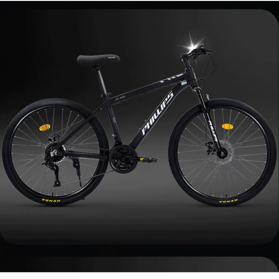 推荐商品：PHILLIPS/菲利普 JY608 双减震 蓝图变速 山地车