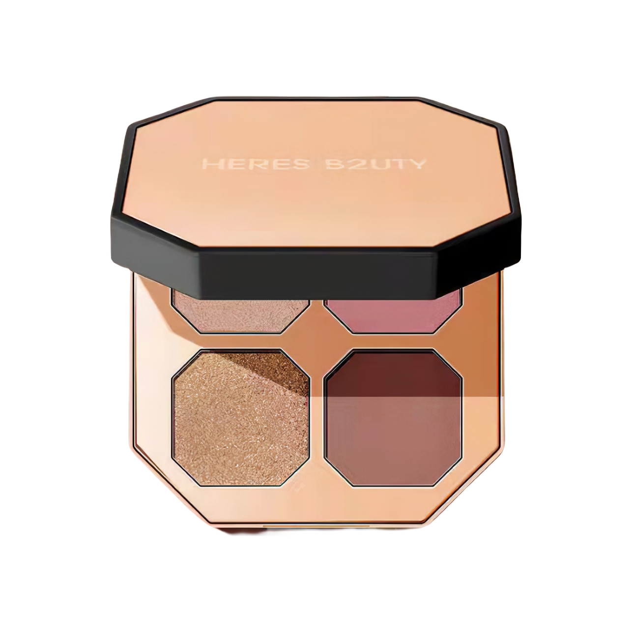 推荐商品：HERES B2UTY/赫瑞丝 奢彩四色眼影盘