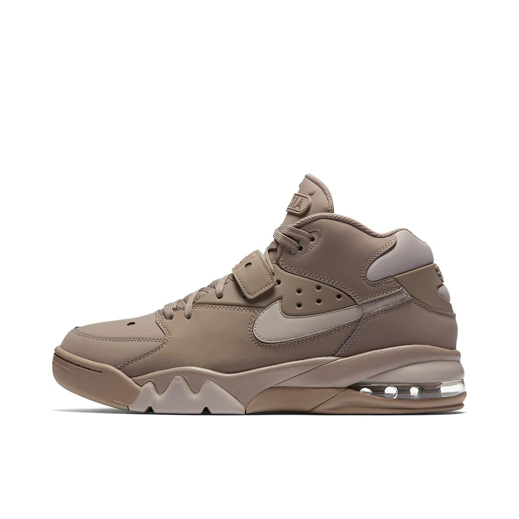 推荐商品：Nike Air Force Max 93 圆头 防滑耐磨 减震轻便 简约百搭 实战 篮球鞋 Sepia Stone/Moon Particle 石棕色