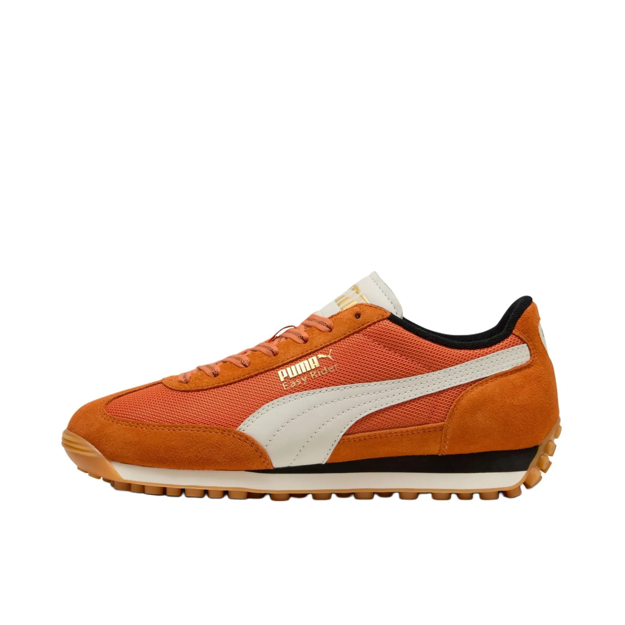 推荐商品：Puma/彪马 Easy Rider 防滑耐磨 减震 复古 轻便舒适 T头鞋 德训鞋 运动休闲鞋 橙色/橘色