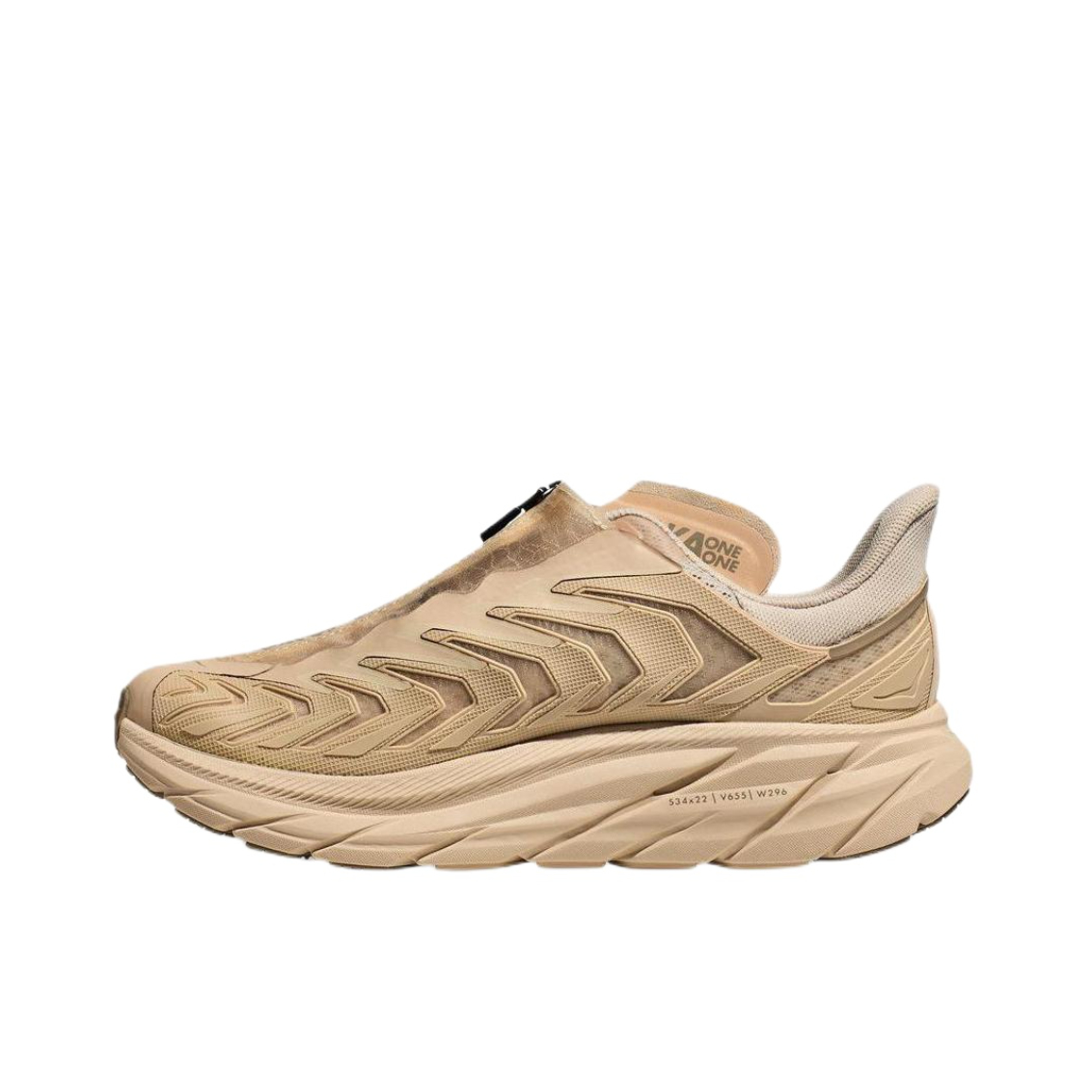 推荐商品：HOKA ONE ONE Project Clifton 克利夫顿未来 防滑 耐磨 织物 跑鞋 棕色